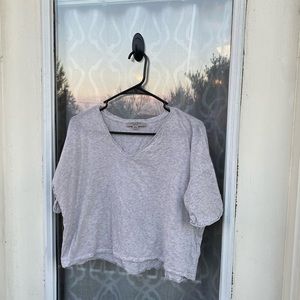 All Saints Crop Lounge Tee